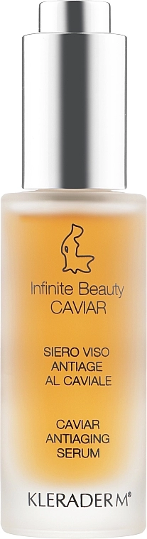 Kleraderm Сироватка для обличчя з чорною ікрою Infinite Beauty Caviar Antiaging Serum - фото N1