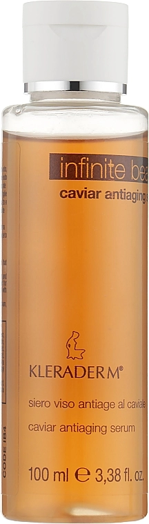 Kleraderm Сыворотка для лица с Черной Икрой Infinite Beauty Caviar Antiaging Serum - фото N4