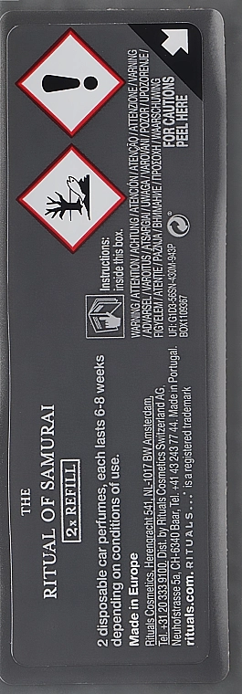 Rituals Ароматизатор для автомобиля The Ritual Of Samurai Life Is A Journey Refill Car Perfume (рефил) - фото N3