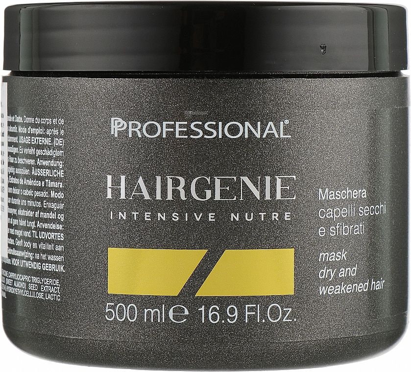 Professional Маска для волосся "Інтенсивне живлення" Hairgenie Intensive Nutre Mask - фото N3