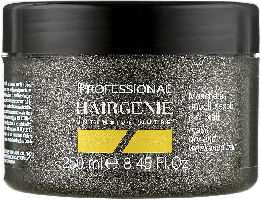 Professional Маска для волосся "Інтенсивне живлення" Hairgenie Intensive Nutre Mask - фото N1