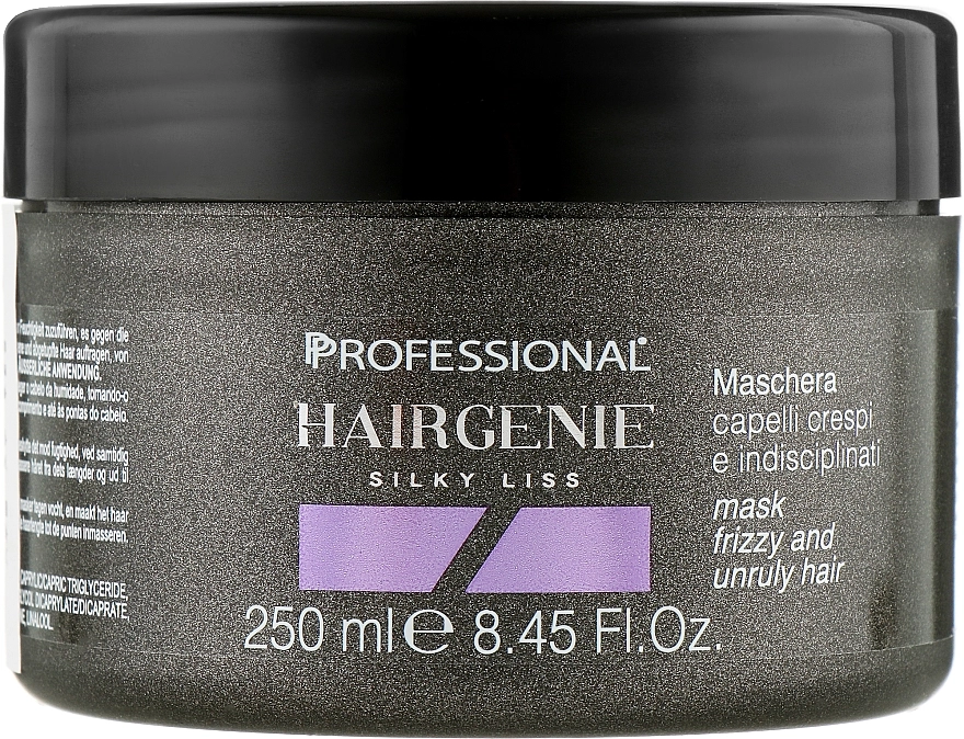 Professional Маска для волосся "Розгладжувальна" Hairgenie Silky Liss Mask - фото N1