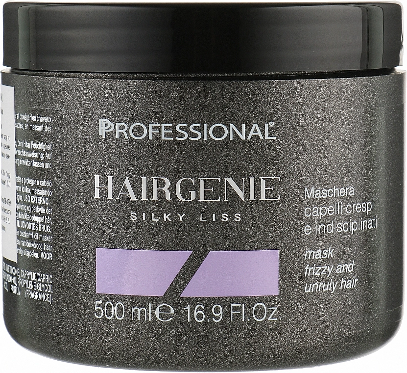 Professional Маска для волос "Разглаживающая" Hairgenie Silky Liss Mask - фото N3
