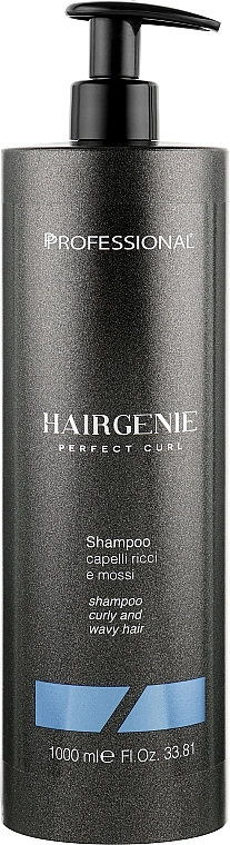 Professional Шампунь для кучерявого волосся Hairgenie Perfect Curl Shampoo - фото N3