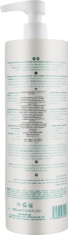 Artego Шампунь для жирных волос Easy Care T Balance Shampoo - фото N4