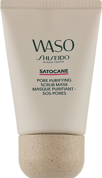 Shiseido Очищувальна маска для пор Waso Satocane Pore Purifying Scrub Mask - фото N1
