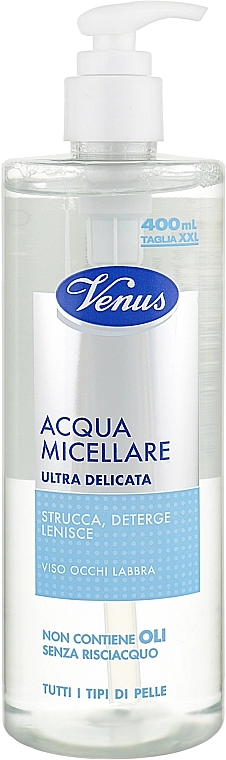 Venus Ультра деликатная мицеллярная вода Acqua Micellare Ultra Delicata - фото N1