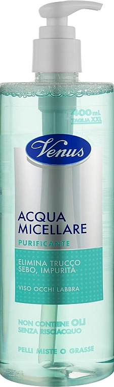 Venus Очищувальна міцелярна вода Acqua Micellare Purificante - фото N1