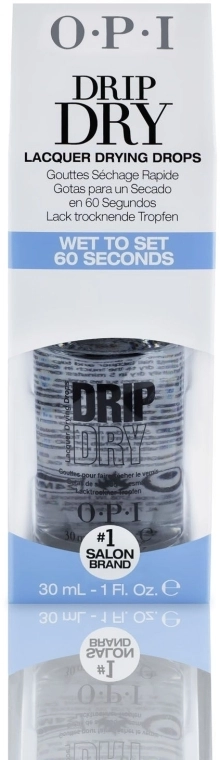 O.P.I Средство для быстрого высыхания лака Drip Dry Drops - фото N2