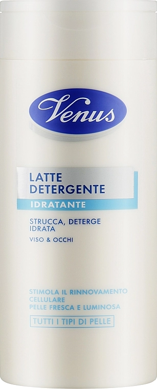 Venus Увлажняющее, очищающее молочко для лица Latte Detergente Idratante - фото N1