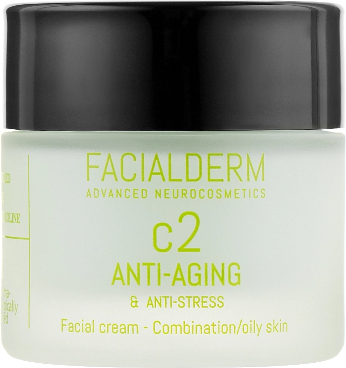 Facialderm Крем проти старіння й стресу, для комбінованої й жирної шкіри C2 Anti-Age And Anti-Stress Cream - фото N1