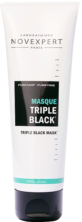Novexpert Очищувальна маска потрійної дії Trio-Zinc Triple Black Mask - фото N1