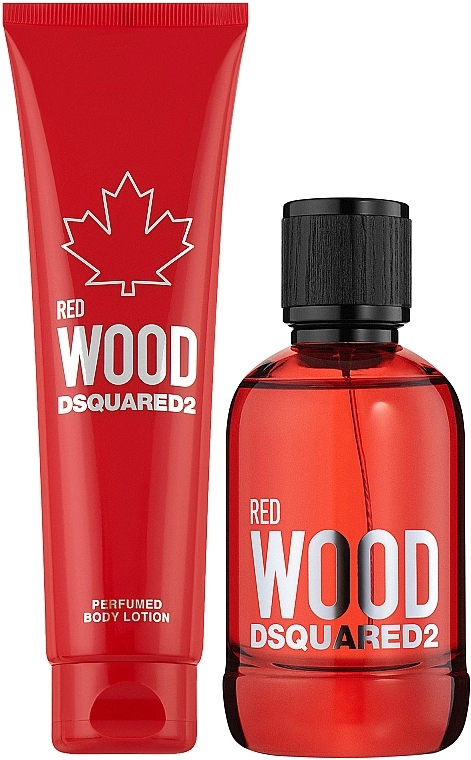 Dsquared2 Red Wood Pour Femme Набір (edt/100ml + b/lot/150ml) - фото N2