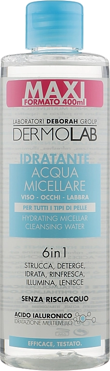 Deborah Мицеллярная вода 6 в 1 Dermolab Water 6 In 1 - фото N1