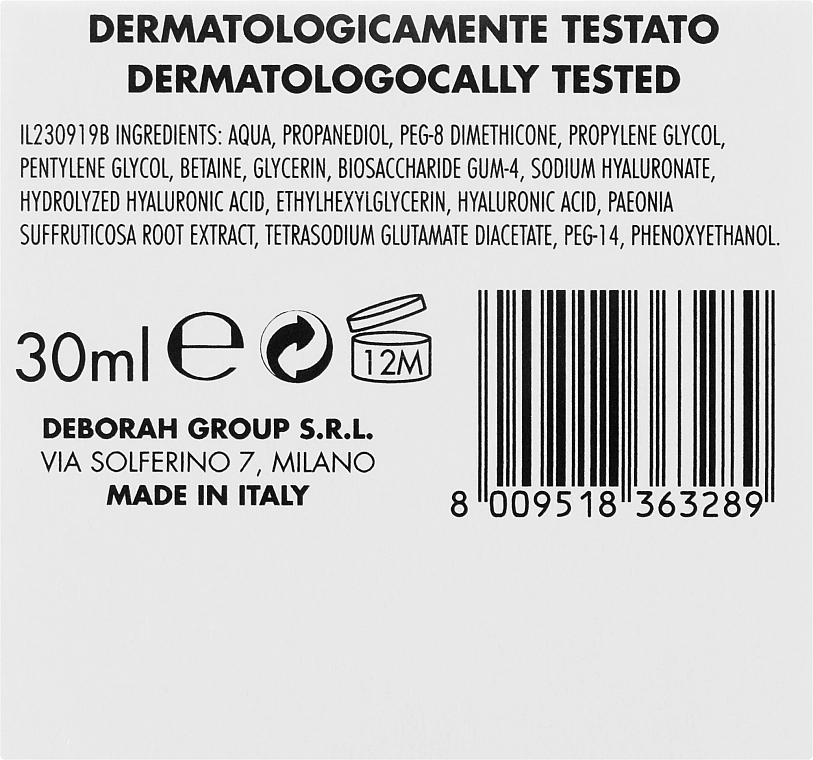 Deborah Сироватка для обличчя Milano Dermolab 72h Face Serum - фото N3