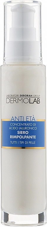 Deborah Антивозрастная сыворотка с гиалуроновой кислотой Milano Dermolab Anti-Aging Replumping Serum - фото N1