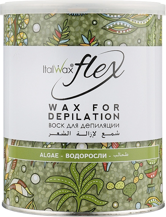 ItalWax Теплый воск для депиляции в банке "Водоросли" - фото N3