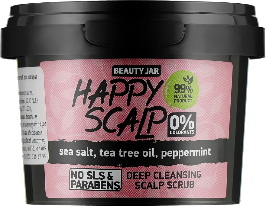 Beauty Jar Очищувальний скраб для шкіри голови Happy Skalp Deep Cleansing Scalp Scrub - фото N1