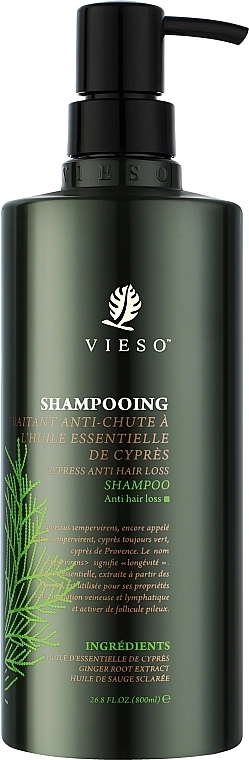 Vieso Шампунь от выпадения волос с кипарисом Cypress Anti Hair Loss Shampoo - фото N1