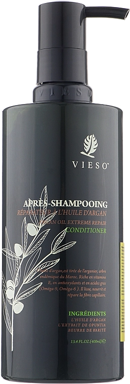 Vieso Відновлювальний кондиціонер з аргановою олією Argan Oil Extreme Repair Conditioner - фото N1