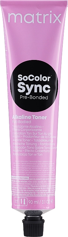 Matrix Безаміачний тонер для волосся SoColor Sync Alkaline Toner - фото N2