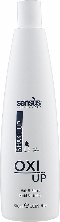 Sensus Активатор кольору для волосся Shake Up Oxi Up Hair & Beard Fluid Activator - фото N1