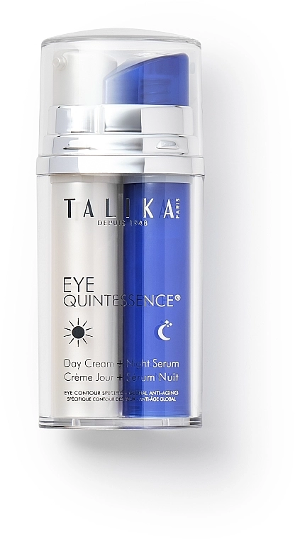 Talika Набор-уход за контуром вокруг глаз Eye Quintessence Anti-Ageing Day And Night Treatment - фото N1