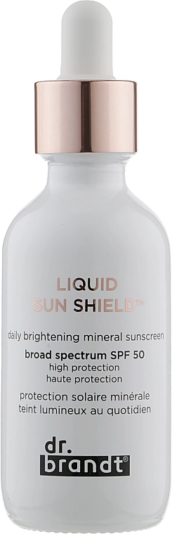 Dr. Brandt Мінеральний сонцезахисний крем Liquid Sun Shield Spf 50 - фото N1