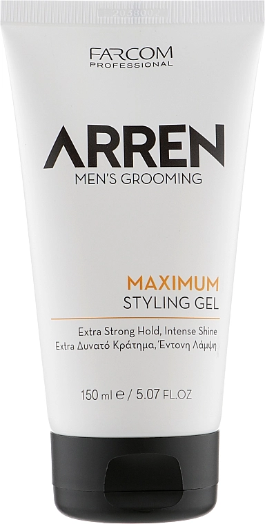 Arren Гель для укладки волос Men's Grooming Maximum Styling Gel - фото N1