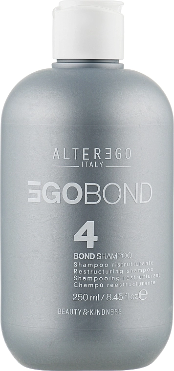 Alter Ego Реструктурувальний шампунь для відновлення й живлення волосся Egobond 4 Bond Shampoo - фото N1