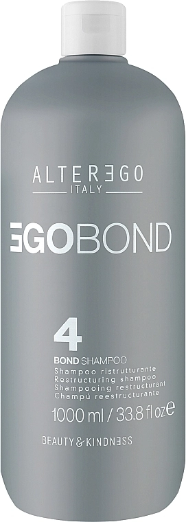 Alter Ego Реструктурувальний шампунь для відновлення й живлення волосся Egobond 4 Bond Shampoo - фото N2