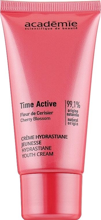 Омолоджуючий крем для обличчя - Academie Time Active Cherry Blossom Jeunesse Hydrastiane Youth Cream, 50 мл - фото N1