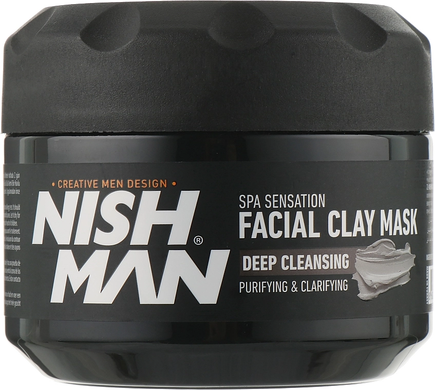 Nishman Маска для лица Facial Clay Mask Deep Cleansing - фото N1