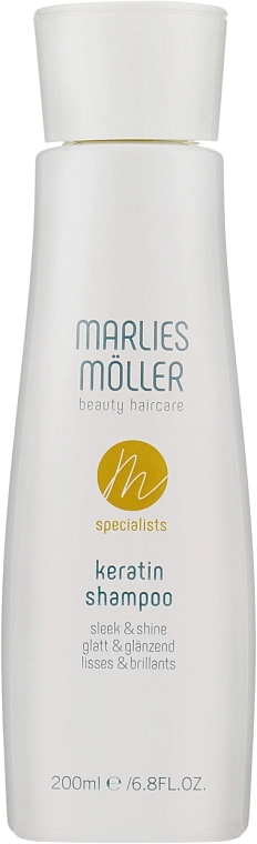 Шампунь для волос - Marlies Moller Specialists Keratin Shampoo, 200 мл - фото N1