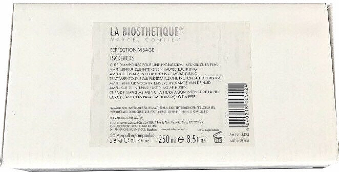 La Biosthetique Экстракт для интенсивного увлажнения кожи в ампулах Methode Anti-Age Isobios - фото N2