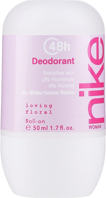 Nike Loving Floral Woman Парфюмированный шариковый дезодорант - фото N1