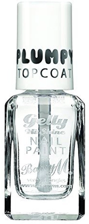 Barry M Топ для ногтей с гелевым эффектом Gelly Hi Shine Nail Paint Plumpy Top Coat - фото N1