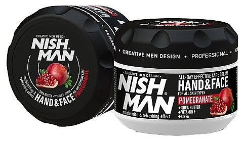 Nishman Крем для рук і обличчя Hand & Face Cream Pomegranate - фото N1