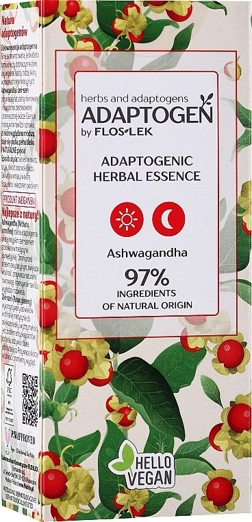 Floslek Трав'яна есенція для обличчя Adaptogen Adaptogenic Herbal Essence - фото N2