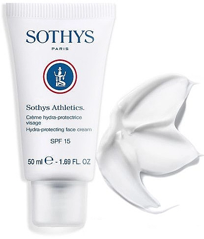 Sothys Зволожувальний захисний крем для обличчя Athletics Hydra-Protecting Face Cream SPF 15 - фото N2
