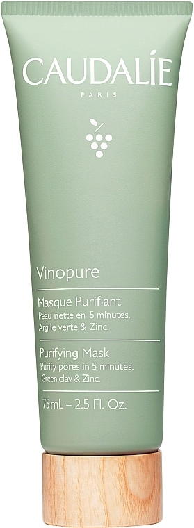 Caudalie Маска для обличчя "Очищувальна" Vinopure Purifying Mask - фото N1