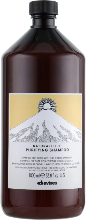 Davines Очищающий шампунь против перхоти Purifying Shampoo - фото N7