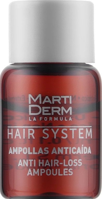 MartiDerm Ампули від випадання волосся Hair System Anti Hair-loss Ampoules - фото N4
