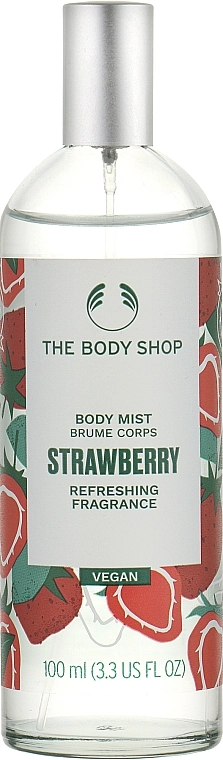 The Body Shop Міст для тіла Strawberry Body Mist Vegan - фото N1