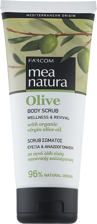 Mea Natura Скраб для тіла з оливковою олією Olive Body Scrub - фото N1