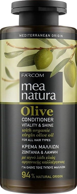 Mea Natura Кондиционер с оливковым маслом для волос Olive Hair Conditioner - фото N1