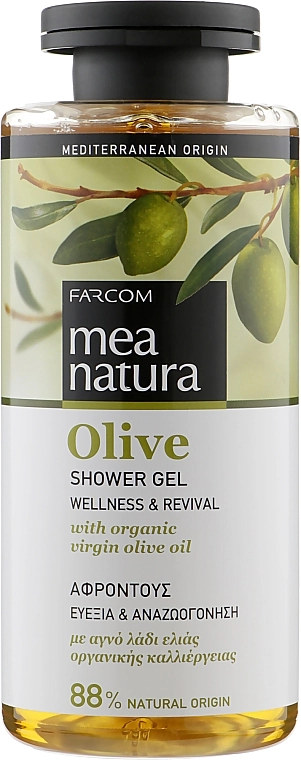 Mea Natura Гель для душу з оливковою олією Olive Shower Gel - фото N1