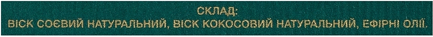 Poetry Home Святослав Вакарчук, оранжерея, зелена Парфумована свічка - фото N3