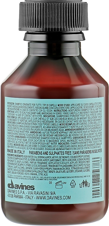 Davines Зволожуючий шампунь для всіх типів волосся Well Being Shampoo - фото N2