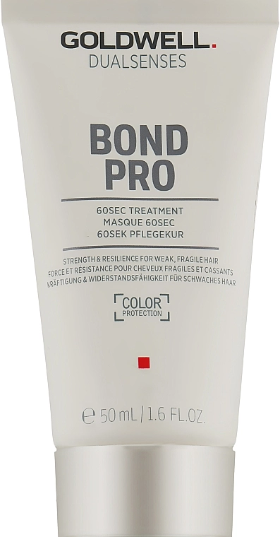 Goldwell Зміцнювальна маска для тонкого й ламкого волосся DualSenses Bond Pro 60SEC Treatment (міні) - фото N1